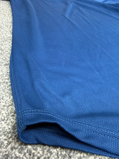 Ex Police Men's Blue Moisture Wicking T-Shirt Security Uniform Hiking Walking