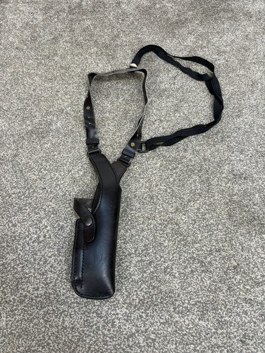 Ex Police PWL Glock 17 Leather Shoulder Holster Covert Underarm