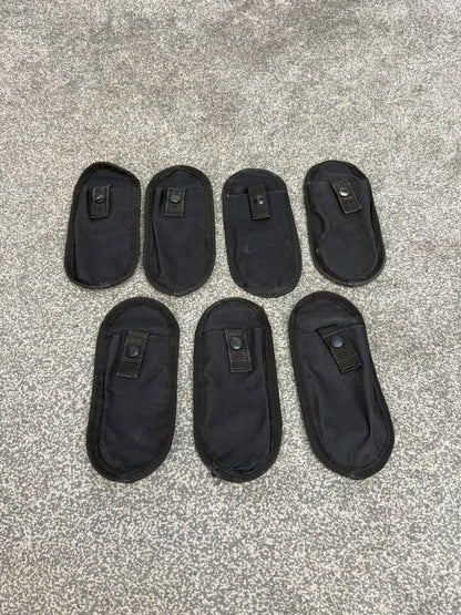 7x Ex Police Rigid Handcuff Belt Pouch JOB LOT Security Patrol