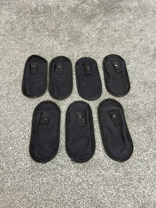 7x Ex Police Rigid Handcuff Belt Pouch JOB LOT Security Patrol