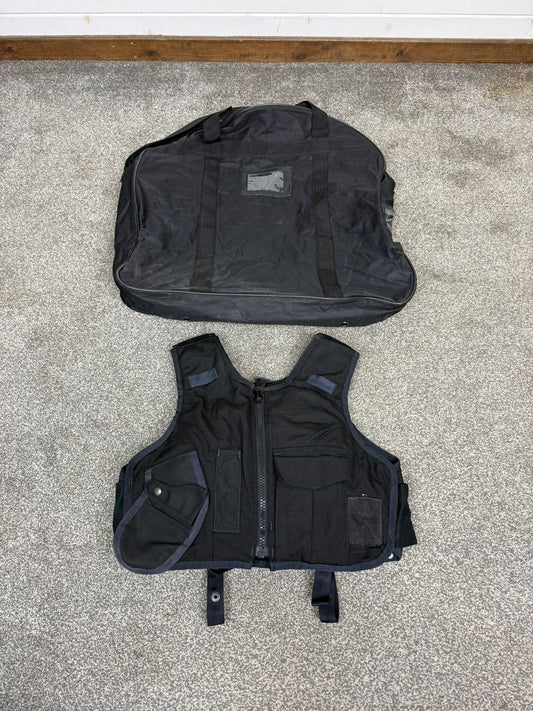 Ex Police Meggitt Female Body Armour Vest & Bag Anti Stab & Ballistic HG1A / KR2 Security