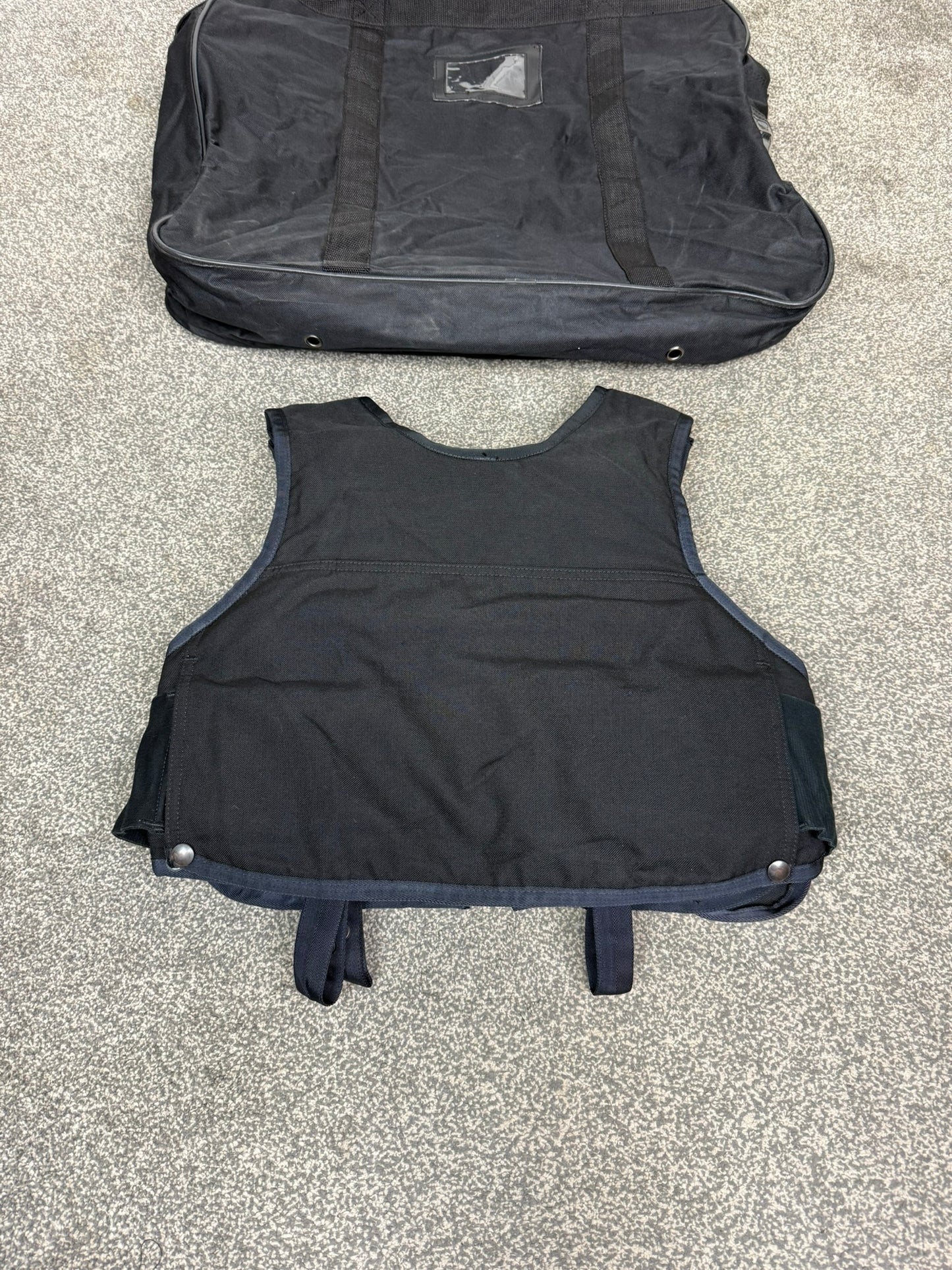 Ex Police Meggitt Female Body Armour Vest & Bag Anti Stab & Ballistic HG1A / KR2 Security