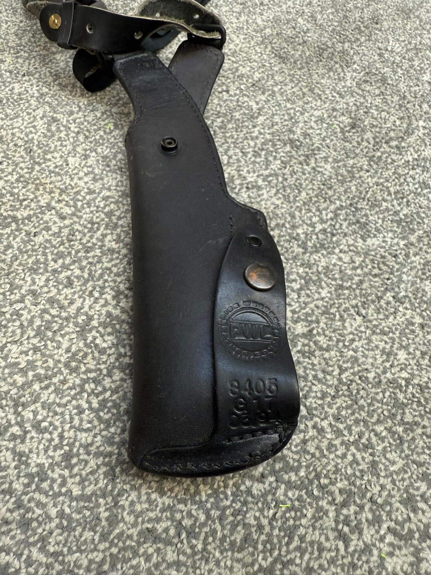 Ex Police PWL Glock 17 Leather Shoulder Holster Covert Underarm G2