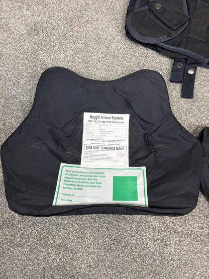 Ex Police Meggitt Female Body Armour Vest & Bag Anti Stab & Ballistic HG1A / KR2 Security
