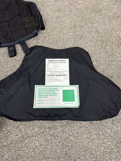 Ex Police Meggitt Female Body Armour Vest & Bag Anti Stab & Ballistic HG1A / KR2 Security