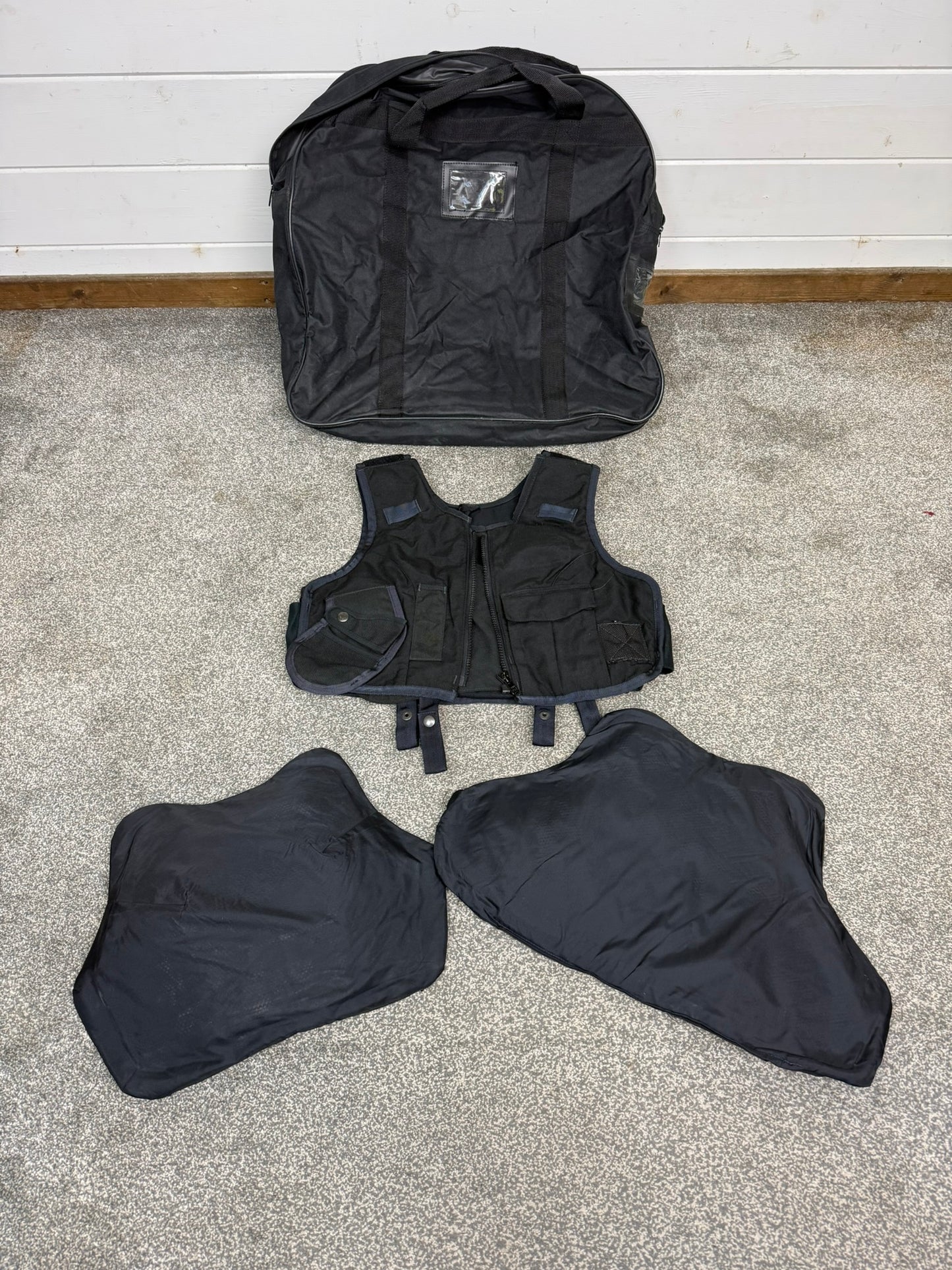 Ex Police Meggitt Female Body Armour Vest & Bag Anti Stab & Ballistic HG1A / KR2 Security