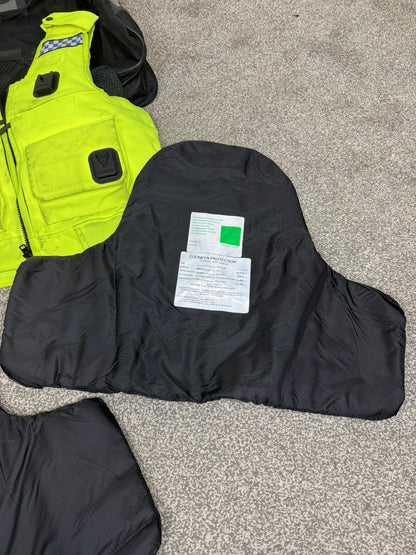 Ex Police Cooneen Body Armour Vest & Bag Anti Stab & Ballistic HG1A & KR1 - LARGE