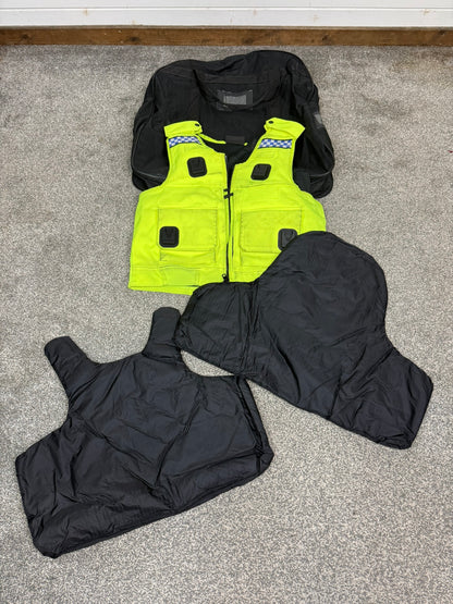 Ex Police Cooneen Body Armour Vest & Bag Anti Stab & Ballistic HG1A & KR1 - LARGE