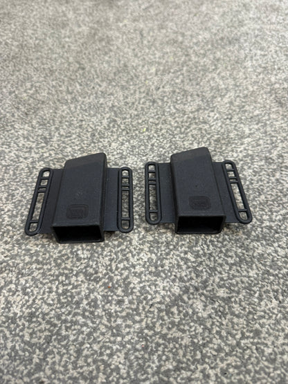 2x Ex Police Glock Mag Holder Pouch Magazine Holster Airsoft