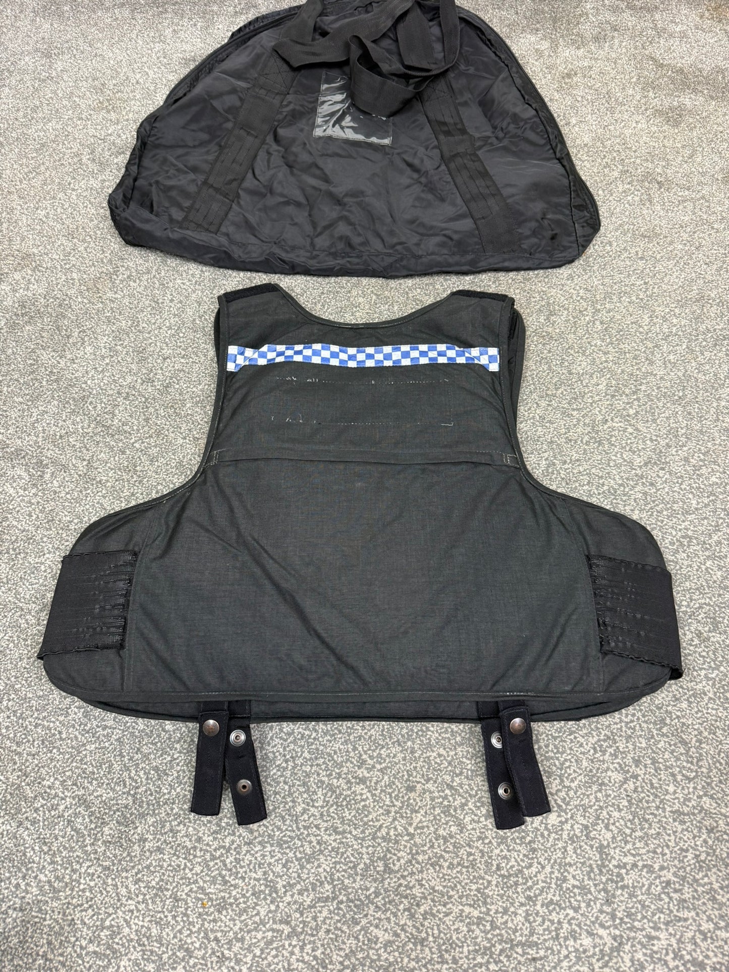 Ex Police Mehler Body Armour Vest & Bag Anti Stab & Ballistic HG1A & KR1 - XL