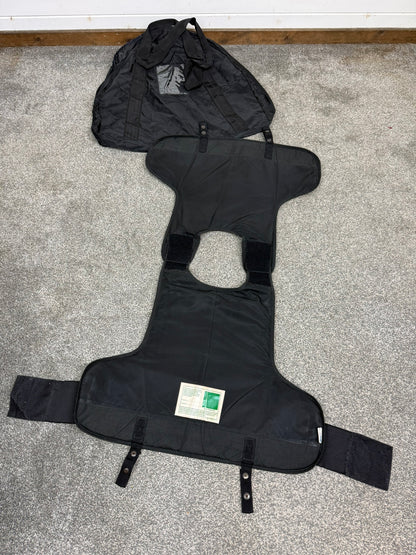 Ex Police Mehler Body Armour Vest & Bag Anti Stab & Ballistic HG1A & KR1 - XL