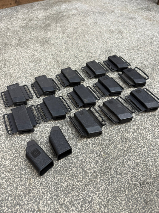 15x Ex Police Glock Mag Holder Pouch / Speed loader JOB LOT Magazine Holster Airsoft
