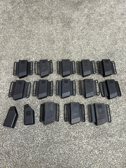 15x Ex Police Glock Mag Holder Pouch / Speed loader JOB LOT Magazine Holster Airsoft