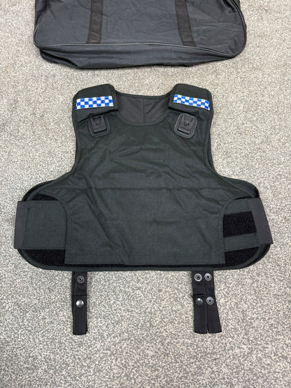 Ex Police Mehler Body Armour Vest & Bag Anti Stab & Ballistic HG1A & KR1 Security - LARGE