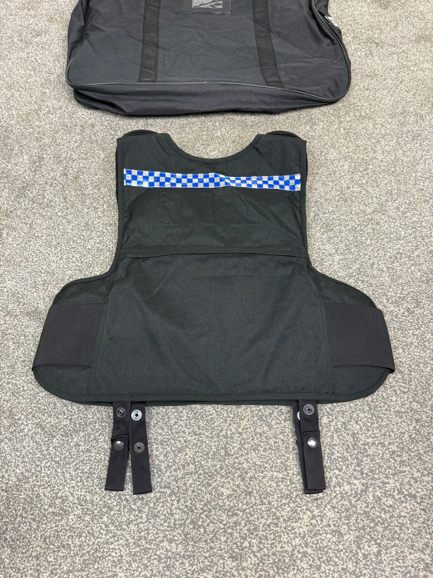 Ex Police Mehler Body Armour Vest & Bag Anti Stab & Ballistic HG1A & KR1 Security - LARGE