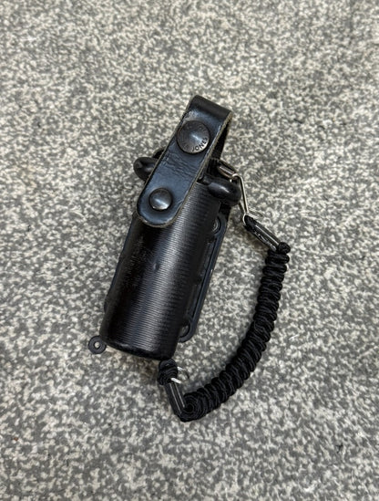 Ex Police CS Pepper Spray Holder Peter Jones With Klickfast Attachment & Lanyard