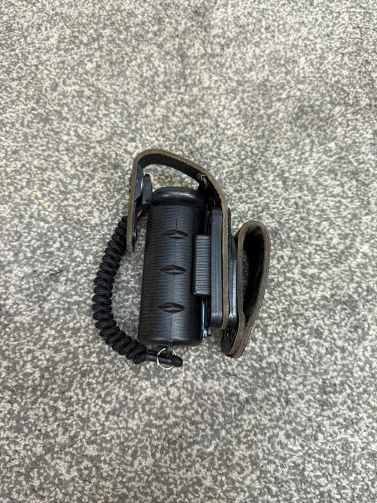 Ex Police CS Pepper Spray Holder Peter Jones Duty Belt 360° & Lanyard