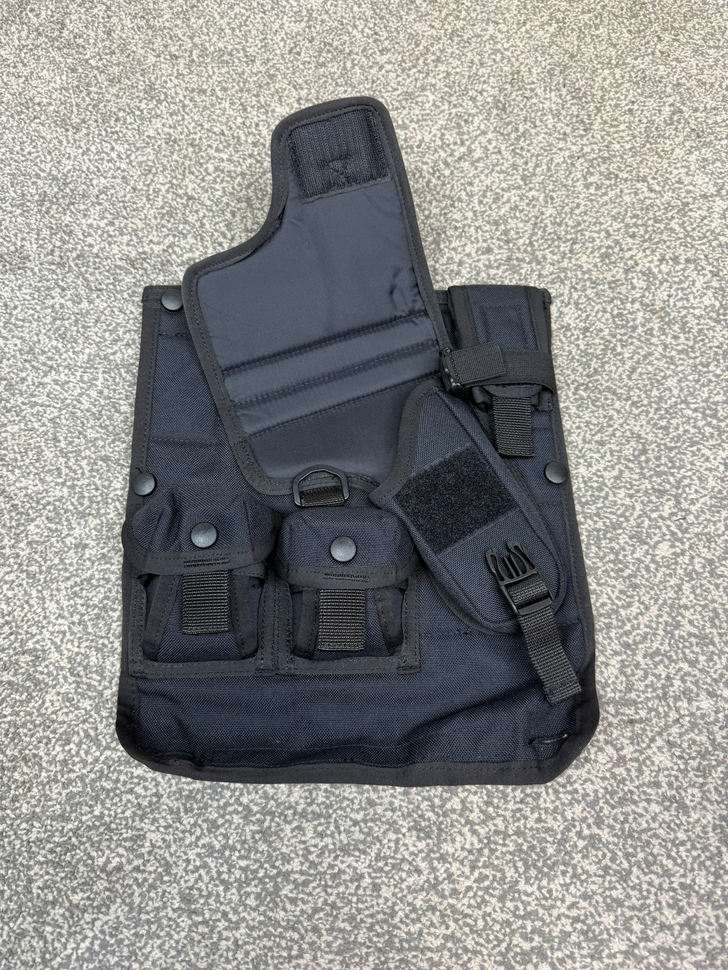 Ex Police Arktis Firearms Vest Attachment Modular Panel Holster & Pouches