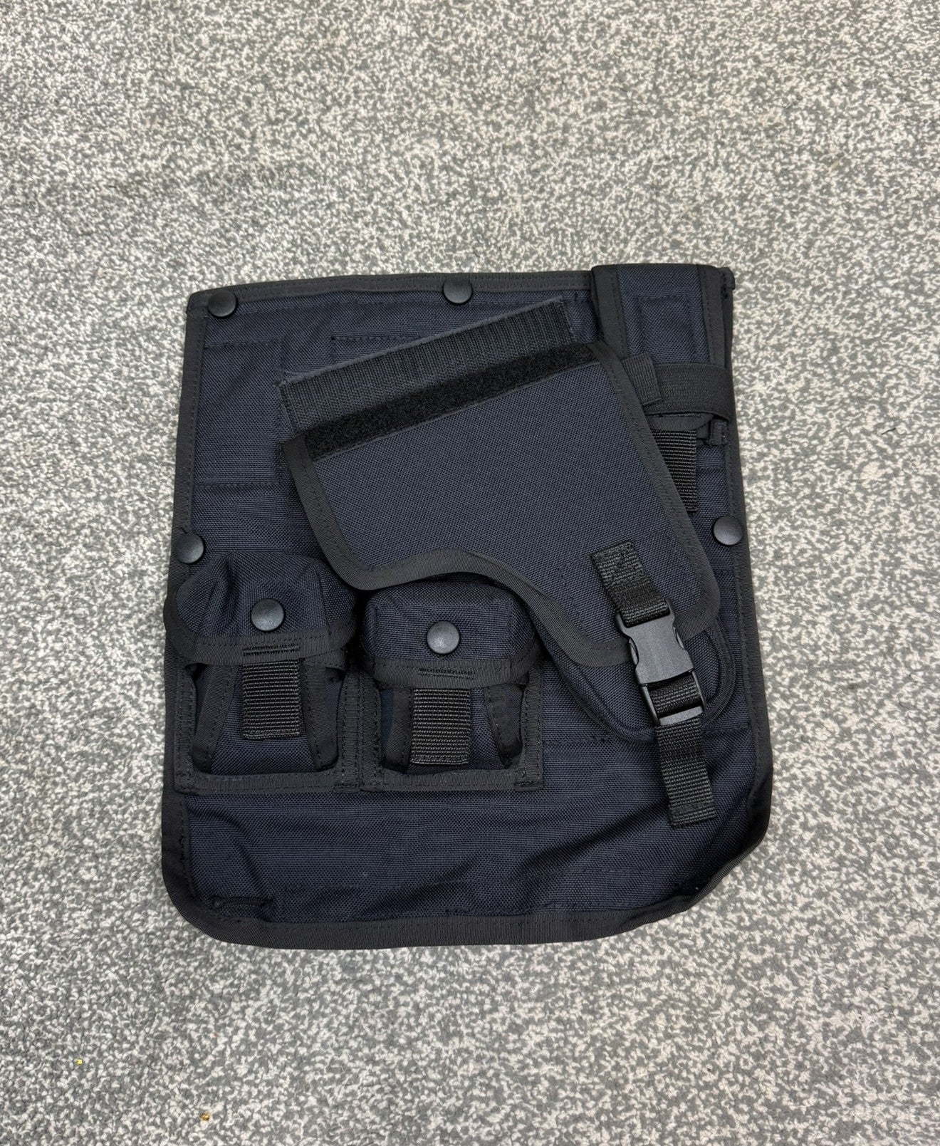 Ex Police Arktis Firearms Vest Attachment Modular Panel Holster & Pouches