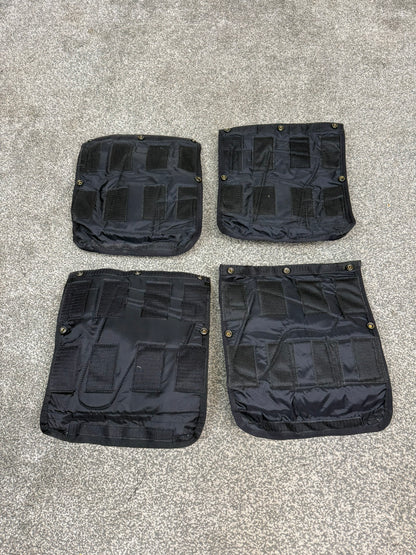 Ex Police 4x Arktis Firearms Vest Attachment Modular Panel Holster & Pouches - Job Lot
