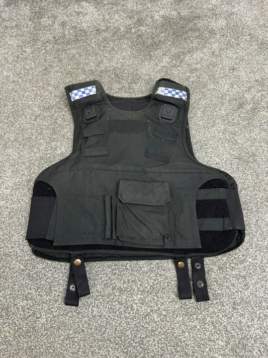 Ex Police Mehler Body Armour Vest Anti Stab & Ballistic HG1A & KR1 L-XL Security