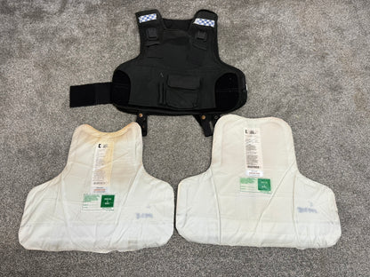 Ex Police Mehler Body Armour Vest Anti Stab & Ballistic HG1A & KR1 L-XL Security