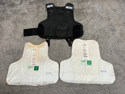 Ex Police Mehler Body Armour Vest Anti Stab & Ballistic HG1A & KR1 L-XL Security