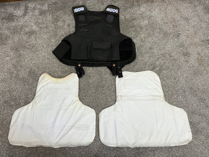 Ex Police Mehler Body Armour Vest Anti Stab & Ballistic HG1A & KR1 L-XL Security