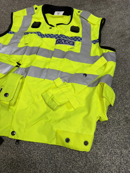 Ex Police Badged Hi Vis Utility Vest Equipment Vest Gilet Yaffy 232 X Large Patrol Security