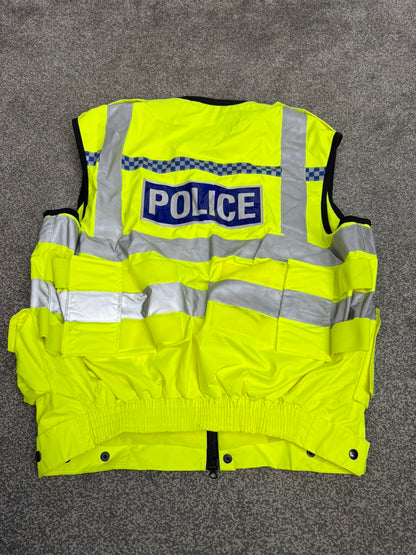 Ex Police Badged Hi Vis Utility Vest Equipment Vest Gilet Yaffy 232 X Large Patrol Security