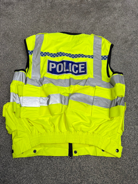 Ex Police Badged Hi Vis Utility Vest Equipment Vest Gilet Yaffy 232 X Large Patrol Security