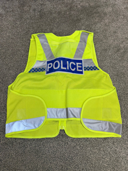 NEW Police Protec Utility Tac Vest Badged Large - Collector Display Security