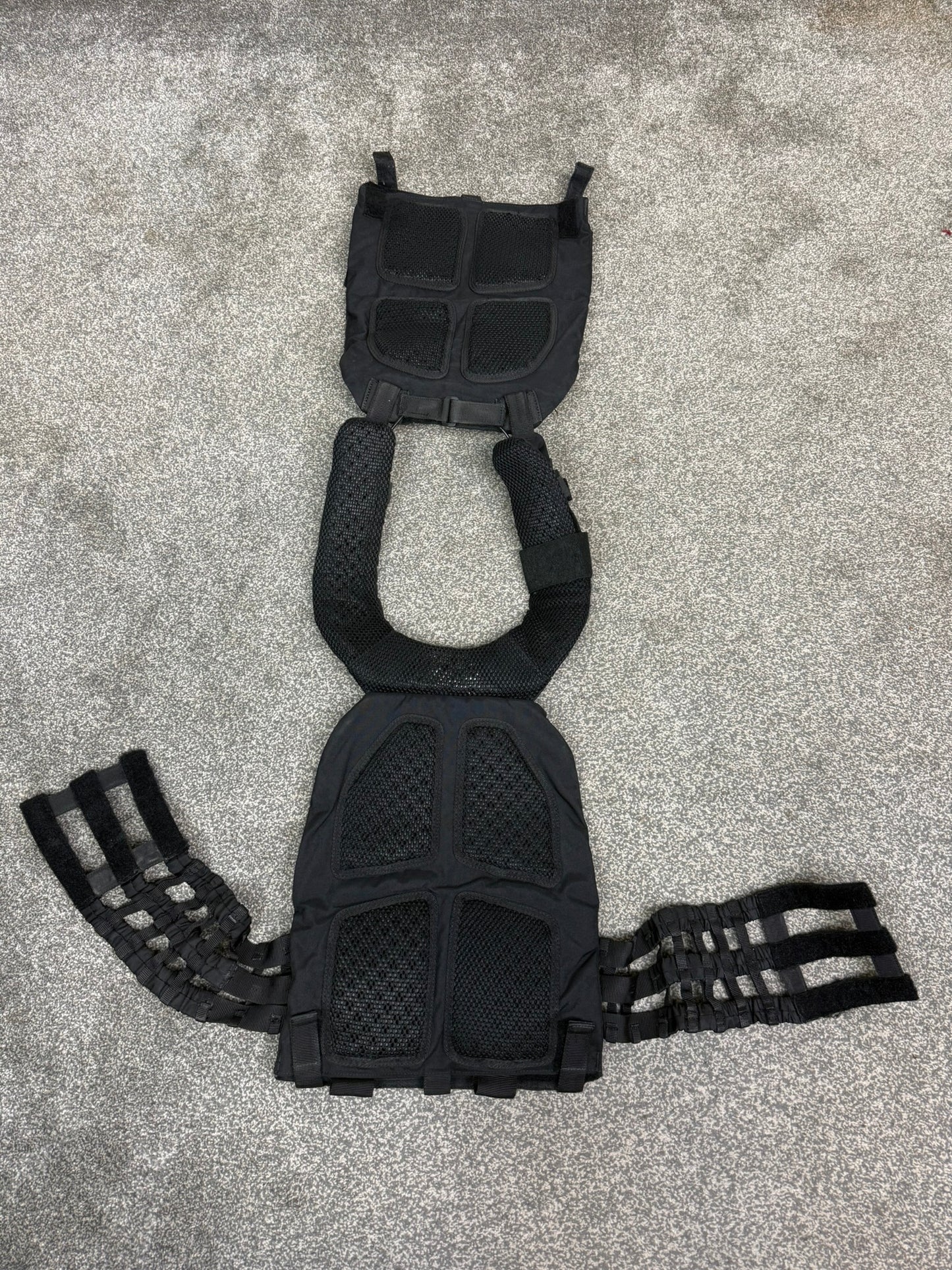 5.11 TacTec MOLLE Plate Carrier Vest Black Security Patrol Airsoft