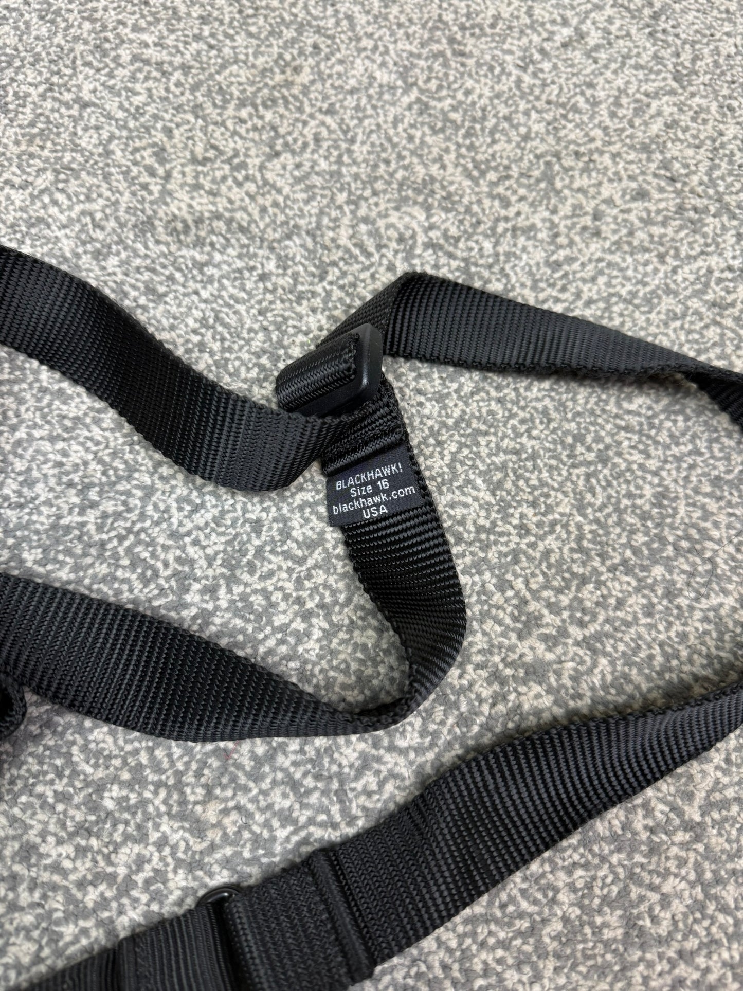 Ex Police Blackhawk Single Point Rifle Sling - Size 16 Police Army SAS