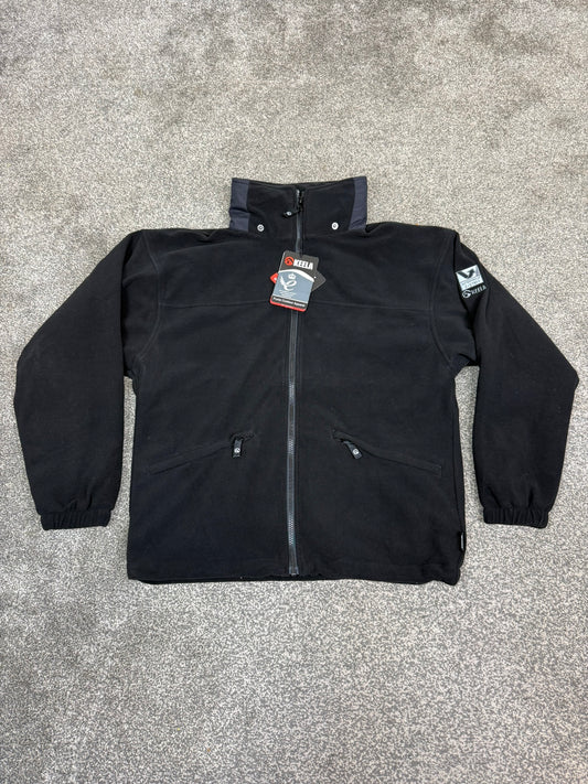 NEW Ex Police Keela Neptune Black Fleece Windproof Waterproof - XS