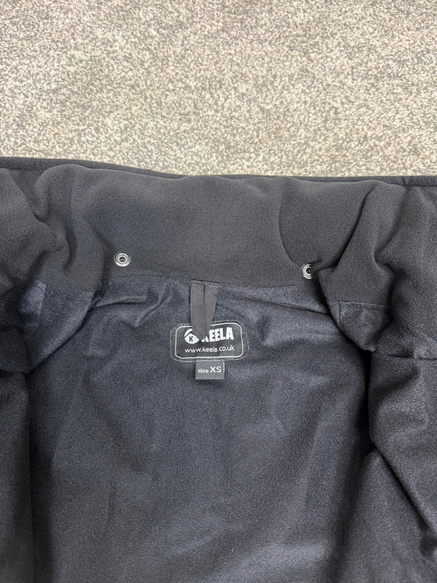 NEW Ex Police Keela Neptune Black Fleece Windproof Waterproof - XS