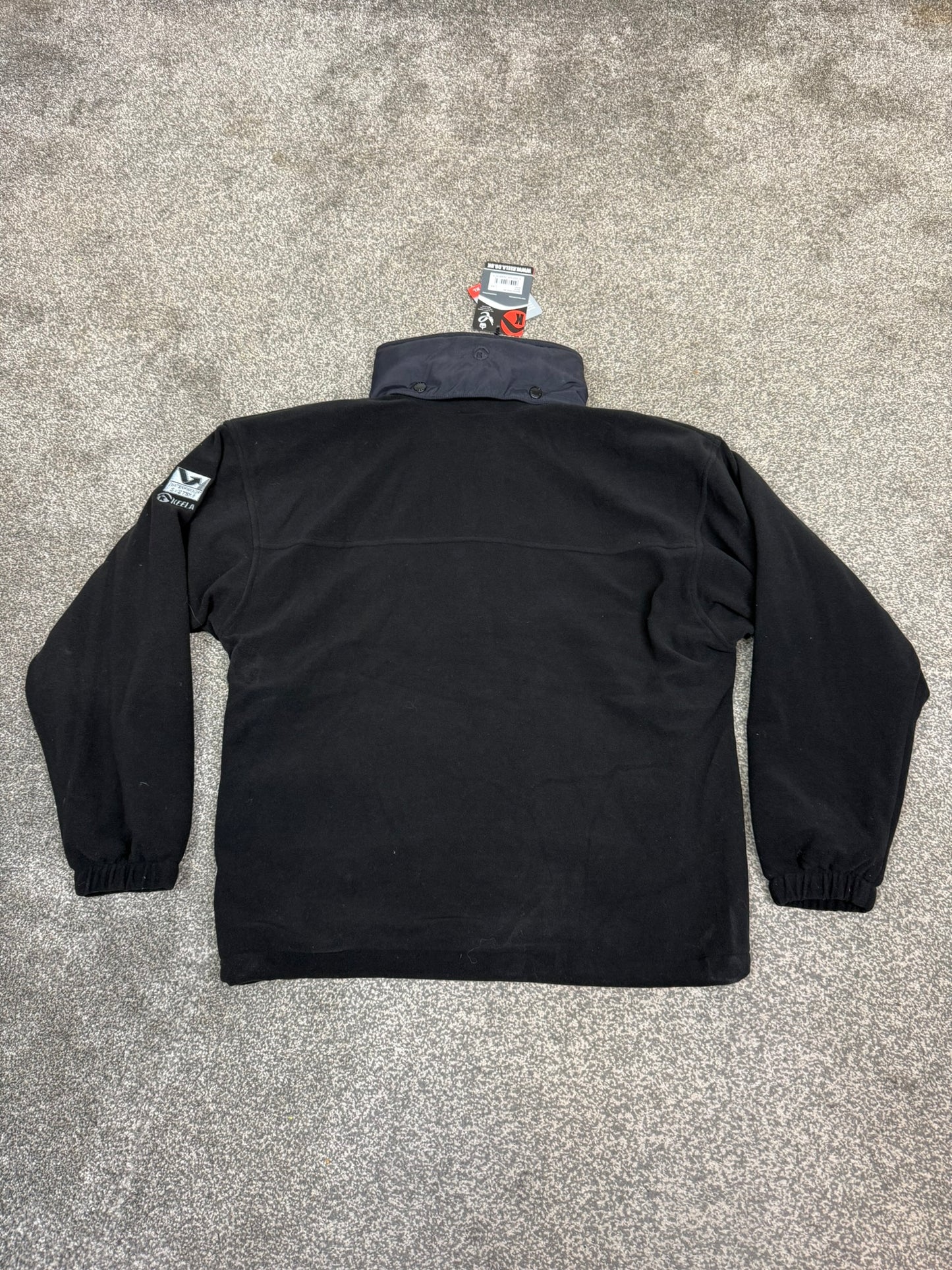 NEW Ex Police Keela Neptune Black Fleece Windproof Waterproof - XS