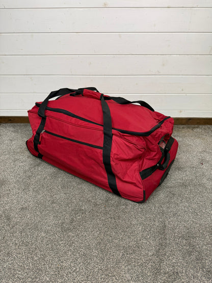 Ex Police Large Holdall Wheeled Suitcase Deployment Bag PSU Riot Bag