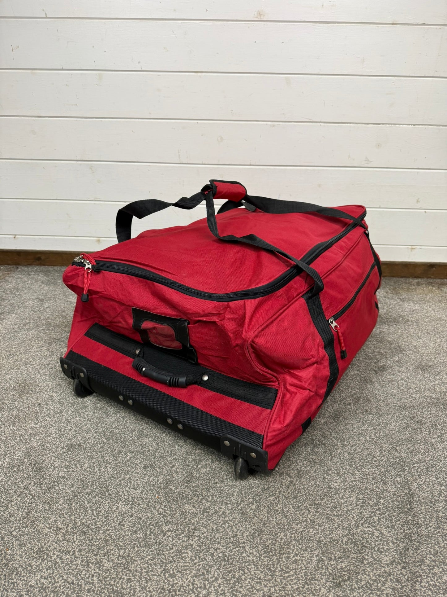 Ex Police Large Holdall Wheeled Suitcase Deployment Bag PSU Riot Bag