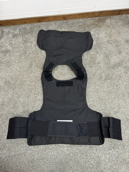 Ex Police Mehler Coolmax Body Armour Stab Vest COVER Black Size 5.4 VGC