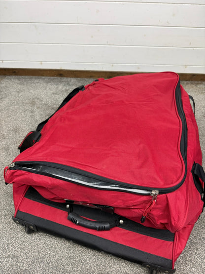 Ex Police Large Holdall Wheeled Suitcase Deployment Bag PSU Riot Bag