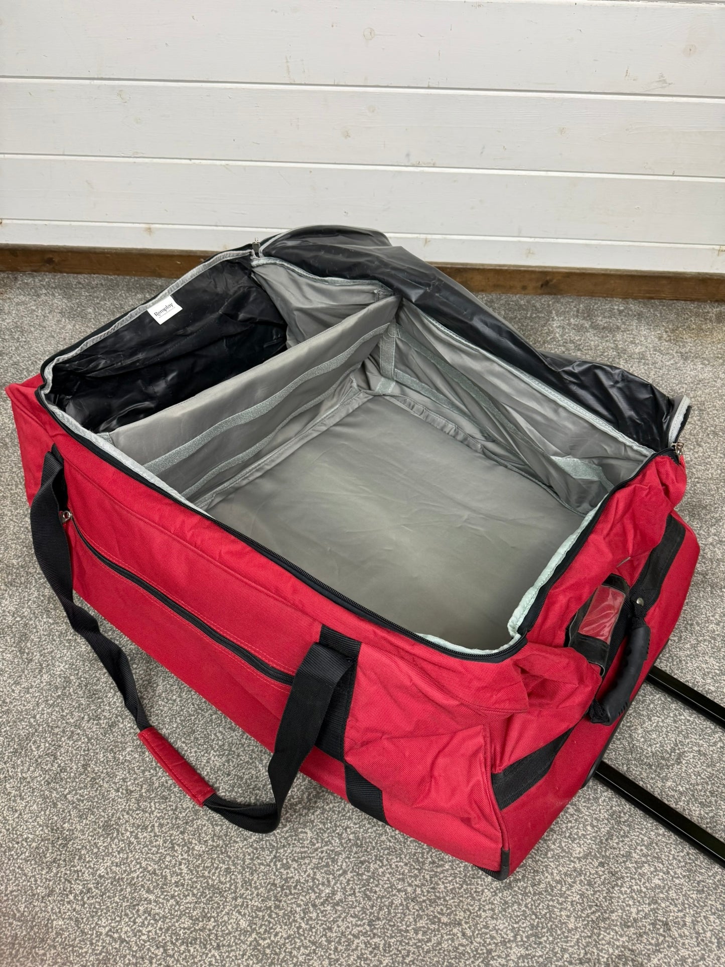 Ex Police Large Holdall Wheeled Suitcase Deployment Bag PSU Riot Bag