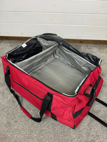 Ex Police Large Holdall Wheeled Suitcase Deployment Bag PSU Riot Bag