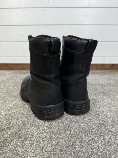 Ex Police Magnum Elite Shield Combat Boots Black Leather UK 10.5 Security Work
