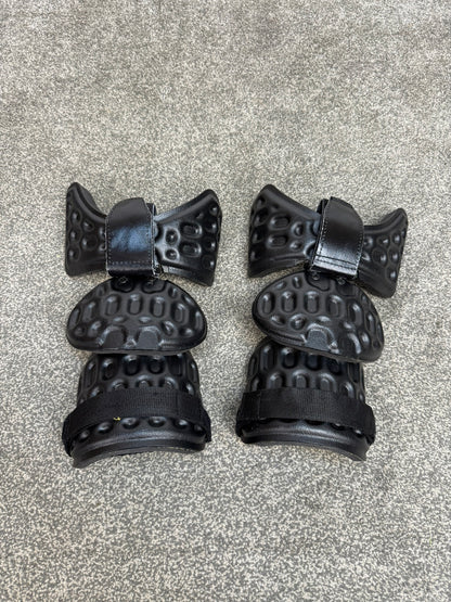 Ex Police Riot Shoulder Upper Arm Guards PAIR Level 2 Protection Airsoft Paintball
