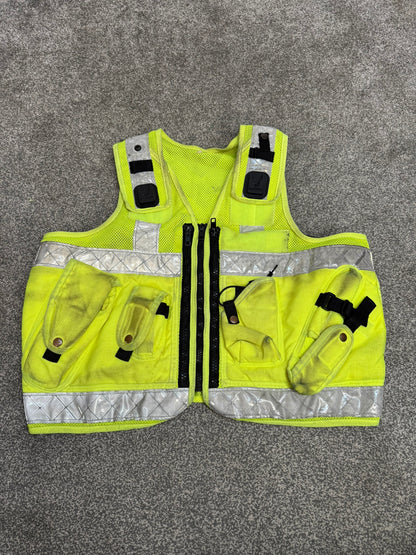 Ex Police Hi Vis Utility Tac Vest X Large Security Patrol Equipment Vest Marshall