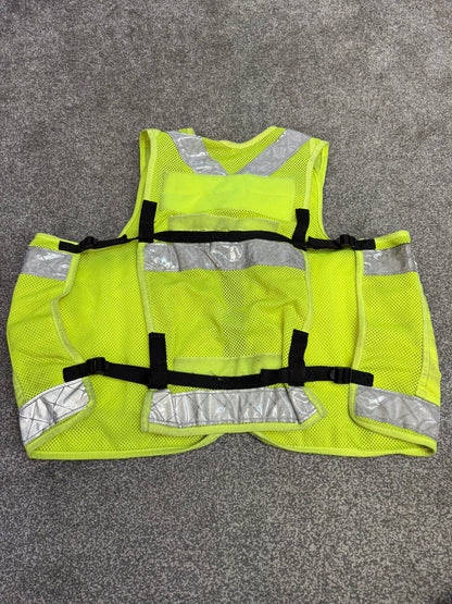 Ex Police Hi Vis Utility Tac Vest X Large Security Patrol Equipment Vest Marshall
