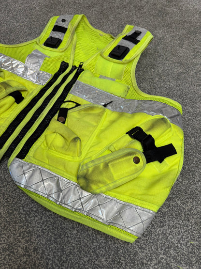 Ex Police Hi Vis Utility Tac Vest X Large Security Patrol Equipment Vest Marshall