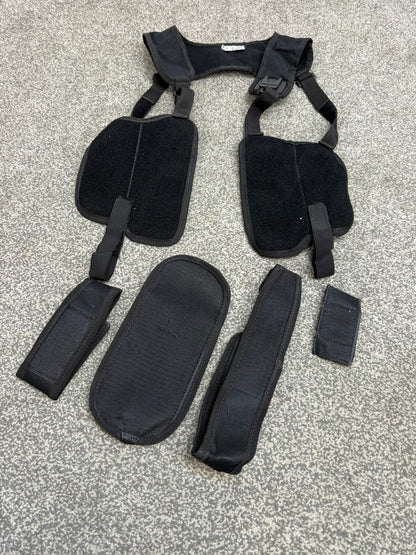 Covert Harness Hook & Loop Modular Pouches Ex Police Security PI Vest