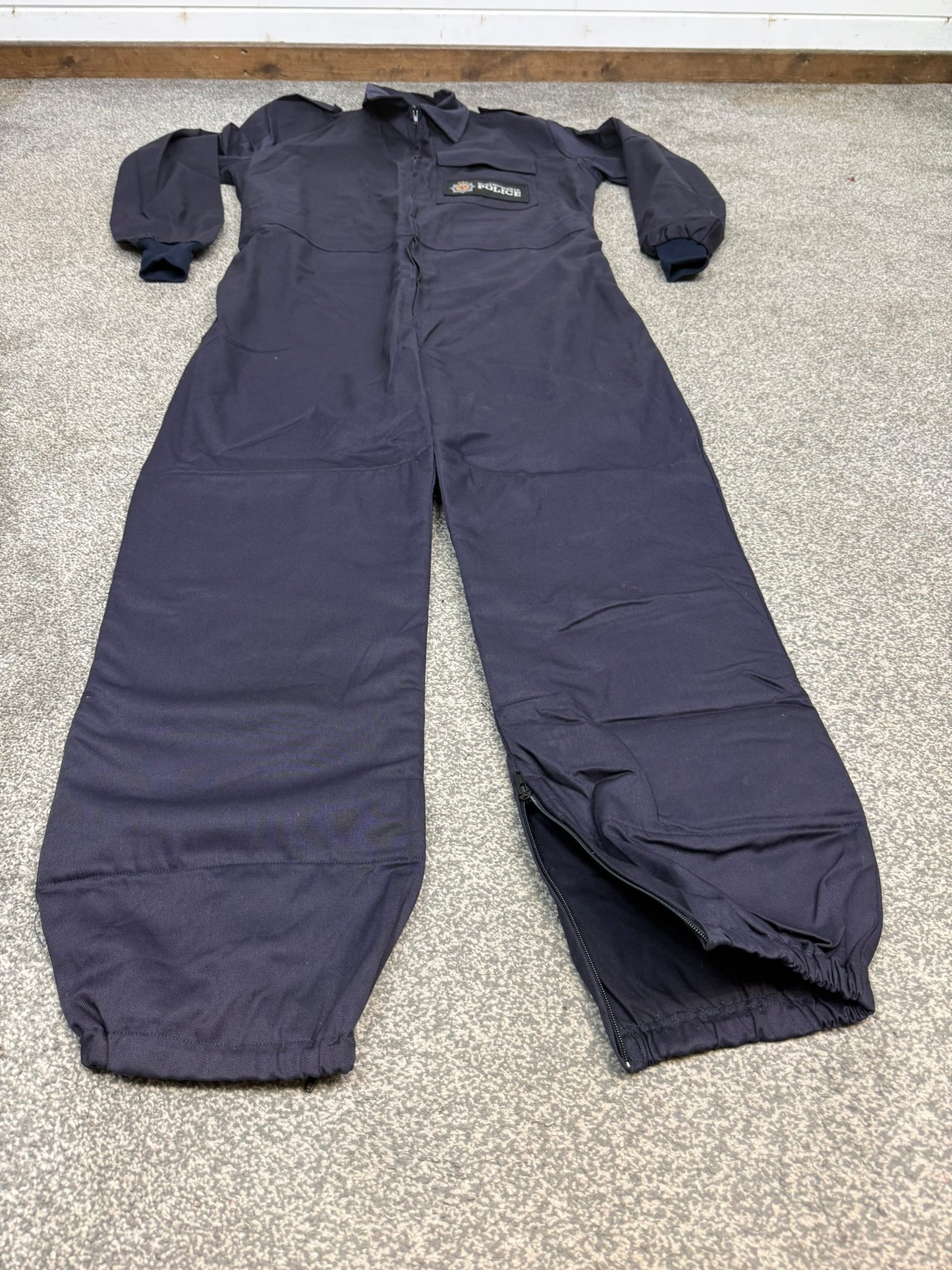 Ex Northumbria Police Derby Unitex Coverall Riot Suit XL Riot Overalls - Badged